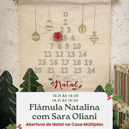 13.11 - Flâmula Natalina com Sara Oliani - Abertura de Natal na Casa Multiplas